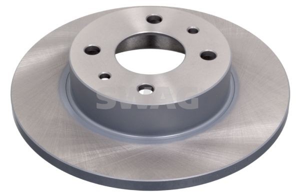 SWAG 70 94 3815: Bremžu diski Priekšējais tilts, Ø: 240mm, pilnīgi, Ø: 240mm, pārklāts