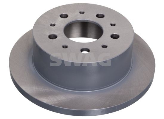 SWAG 70 94 3902: Bremseskive bagaksel, Ø: 280mm, fuldstændigt, Ø: 280mm, coatet
