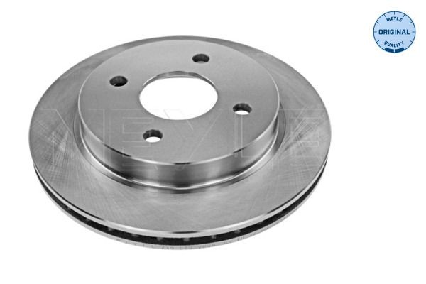 MEYLE 715 523 0018: Brzdový kotouč Zadní náprava, R: 253mm, větráno, R: 253mm, ORIGINAL Quality