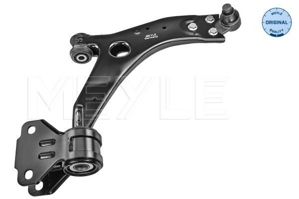 MEYLE 716 050 0016: Bras de suspension Essieu avant droit, Tôle d'acier, avec rotule de suspension, avec support en caoutchouc, ORIGINAL Quality
