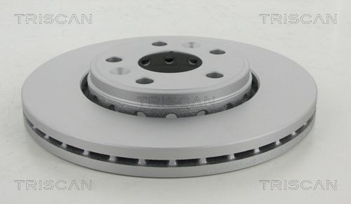 TRISCAN 8120 231057C: Bromsskiva Ø: 280mm, ventilerad, Ø: 280mm
