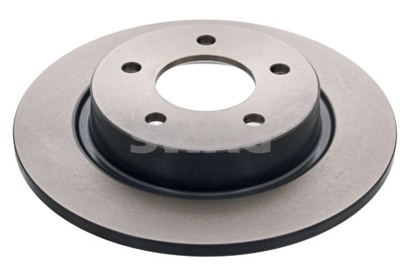 SWAG 83 93 2775: Stabdžių diskas galinė ašis, Ø: 280mm, visiškai, Ø: 280mm, padengta