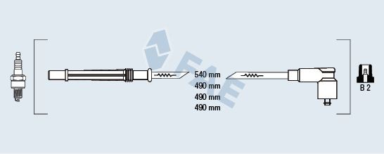 FAE 85988: Süütesüsteemikomplekt