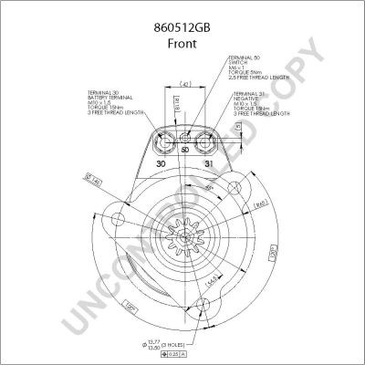 PRESTOLITE ELECTRIC 860512GB Anlasser 5,4kW