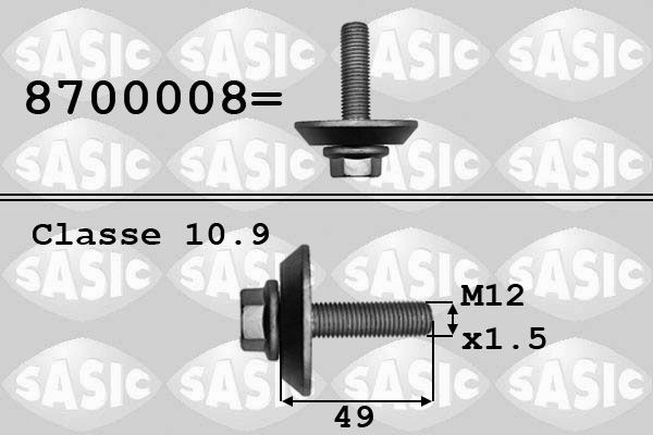 SASIC 8700008: Sroub remenice