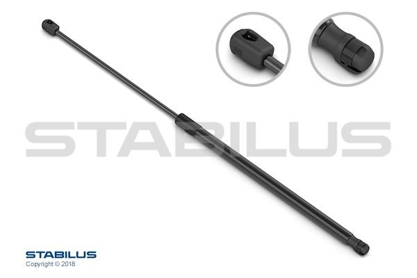 STABILUS 878831: Αμορτ. αερίου, χώρος αποσκ. / φόρτωσης 711mm, με λειτουργία στοπ // HYDRO-LIFT®