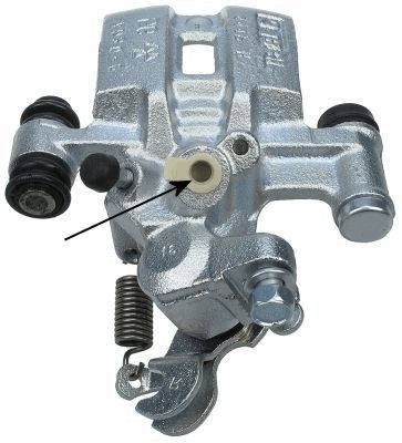 HELLA 8AC 355 380-031: Zacisk hamulca bez łącznika