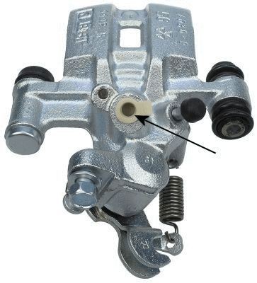 HELLA 8AC 355 380-041: Zacisk hamulca bez łącznika
