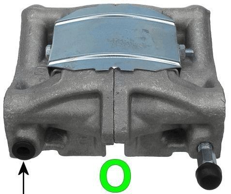 HELLA 8AC 355 380-101: Zacisk hamulca bez łącznika