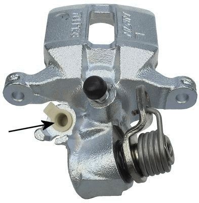 HELLA 8AC 355 380-111: Étrier de frein sans fixation