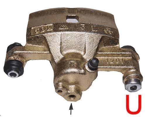 HELLA 8AC 355 380-631: Zacisk hamulca bez łącznika