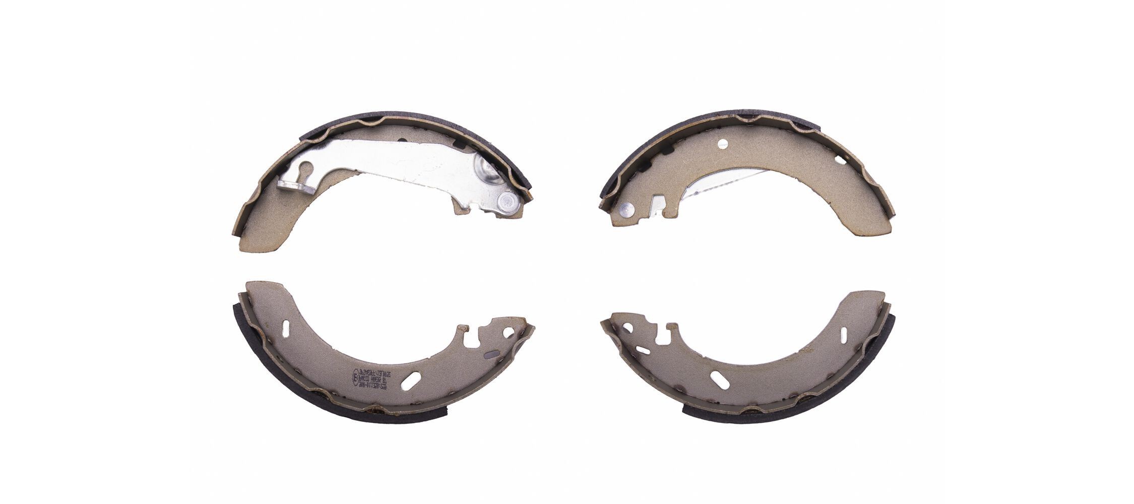 HELLA 8DB 355 001-261: Piduriklotside komplekt koos käsipidurikangiga