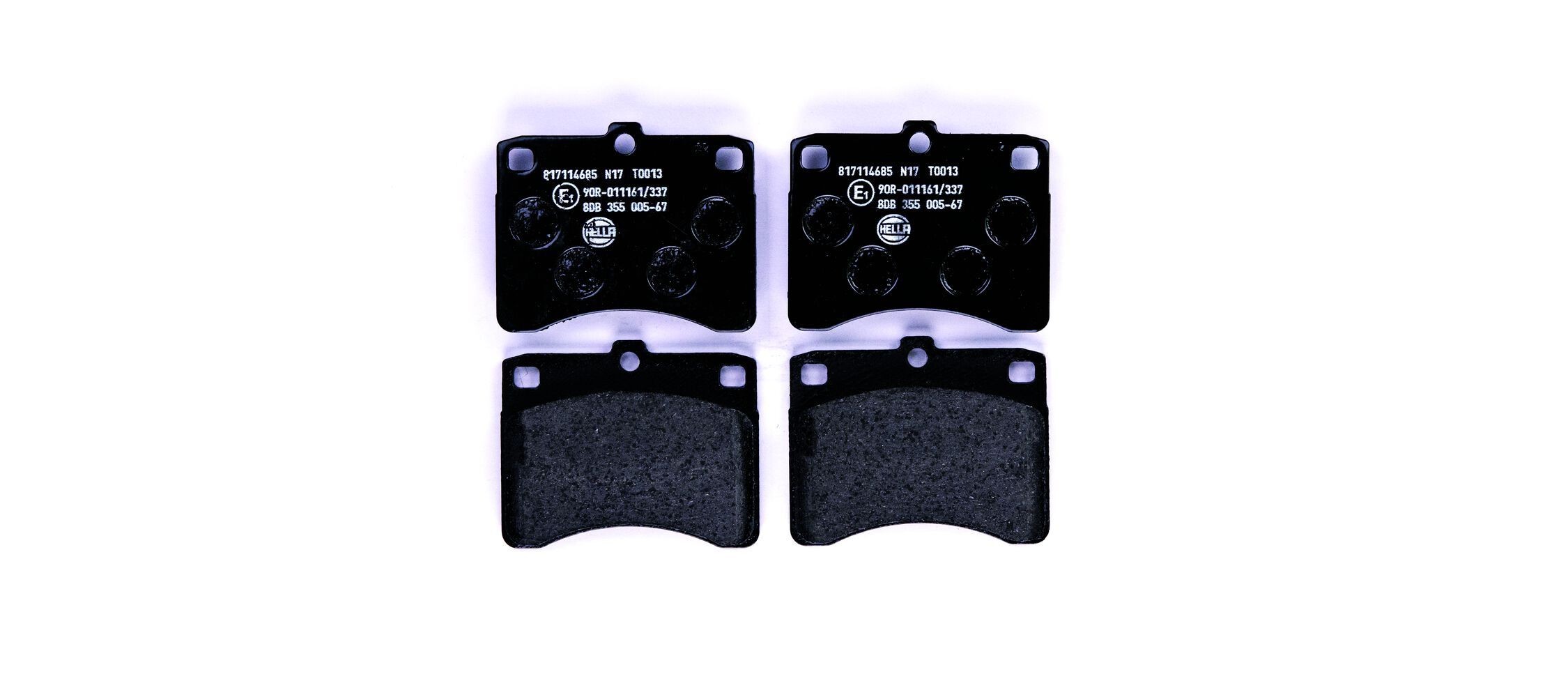 HELLA 8DB 355 005-671: Piduriklotsid