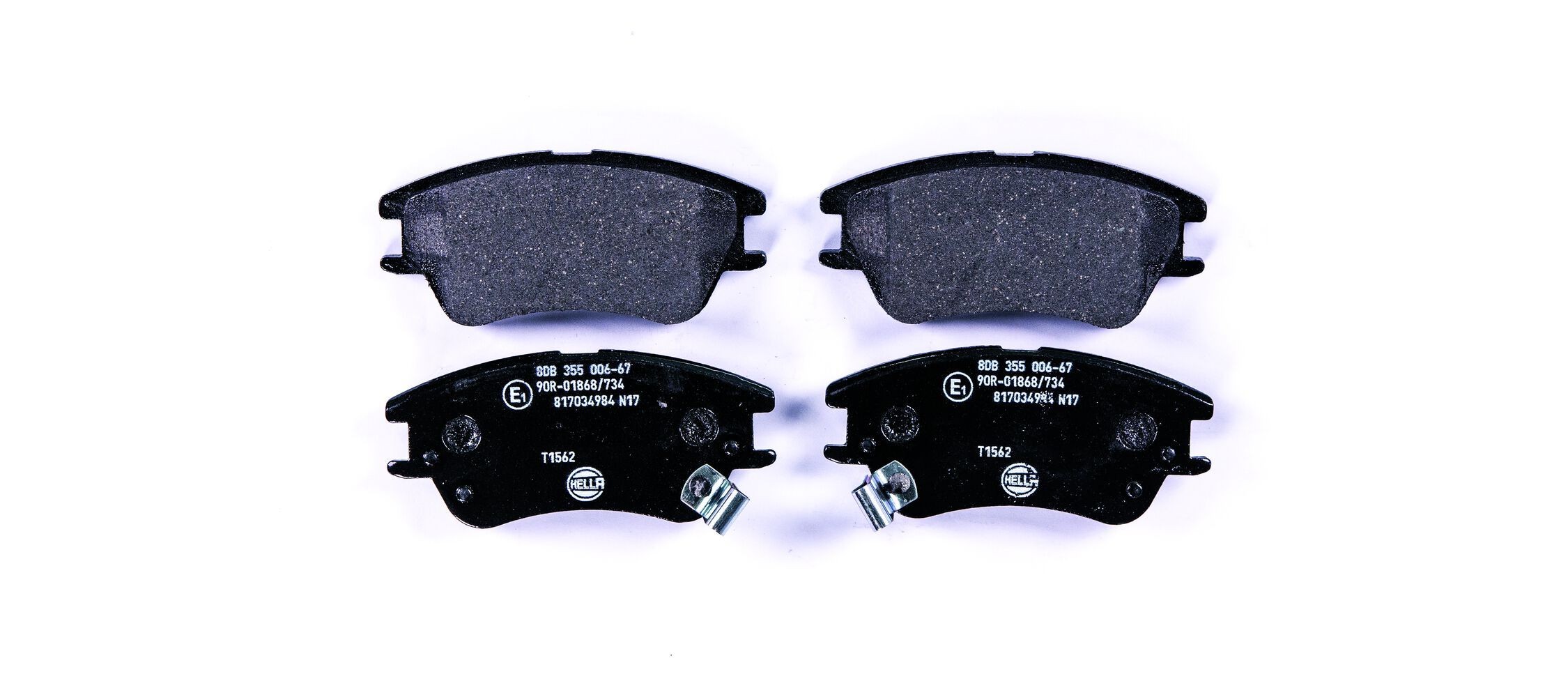 HELLA 8DB 355 006-671: Piduriklotsid