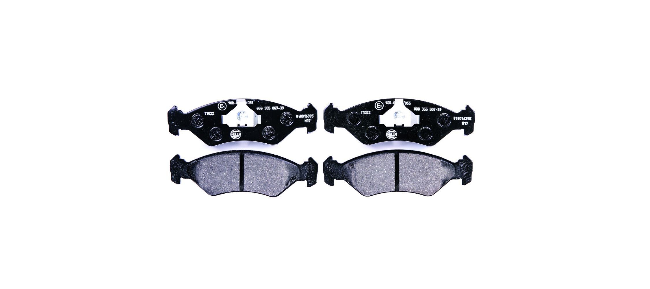 HELLA 8DB 355 007-391: Piduriklotsid