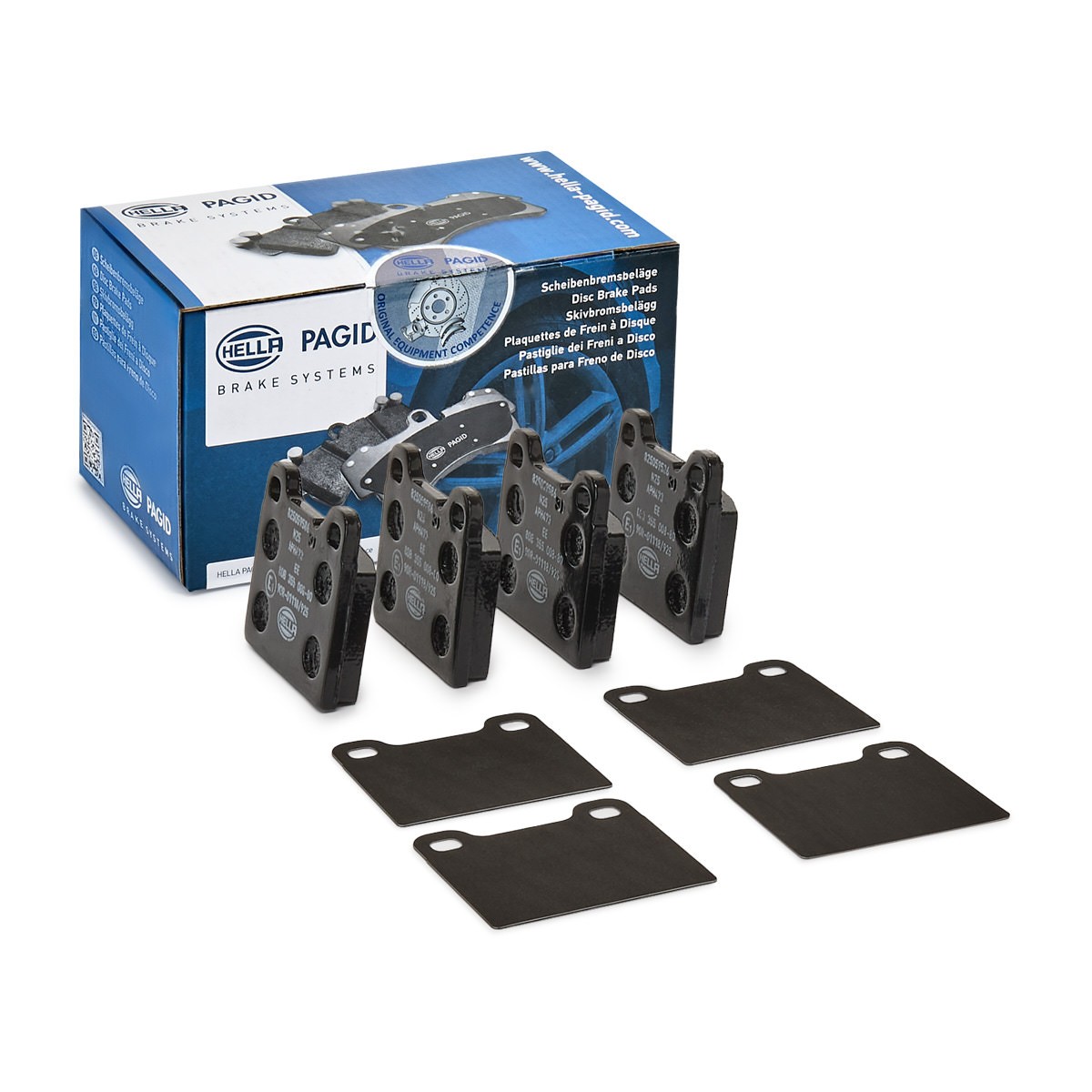 HELLA 8DB 355 008-801: Bremseklodser