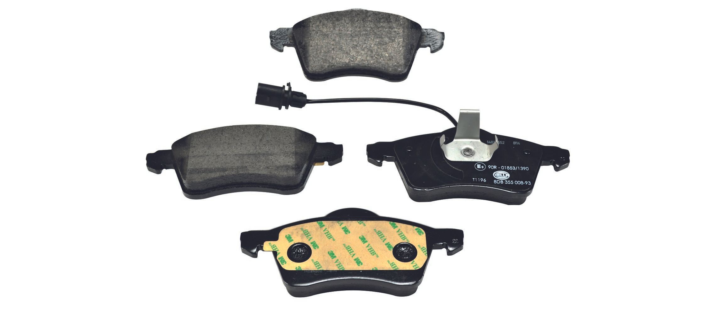 HELLA 8DB 355 008-931: Piduriklotsid