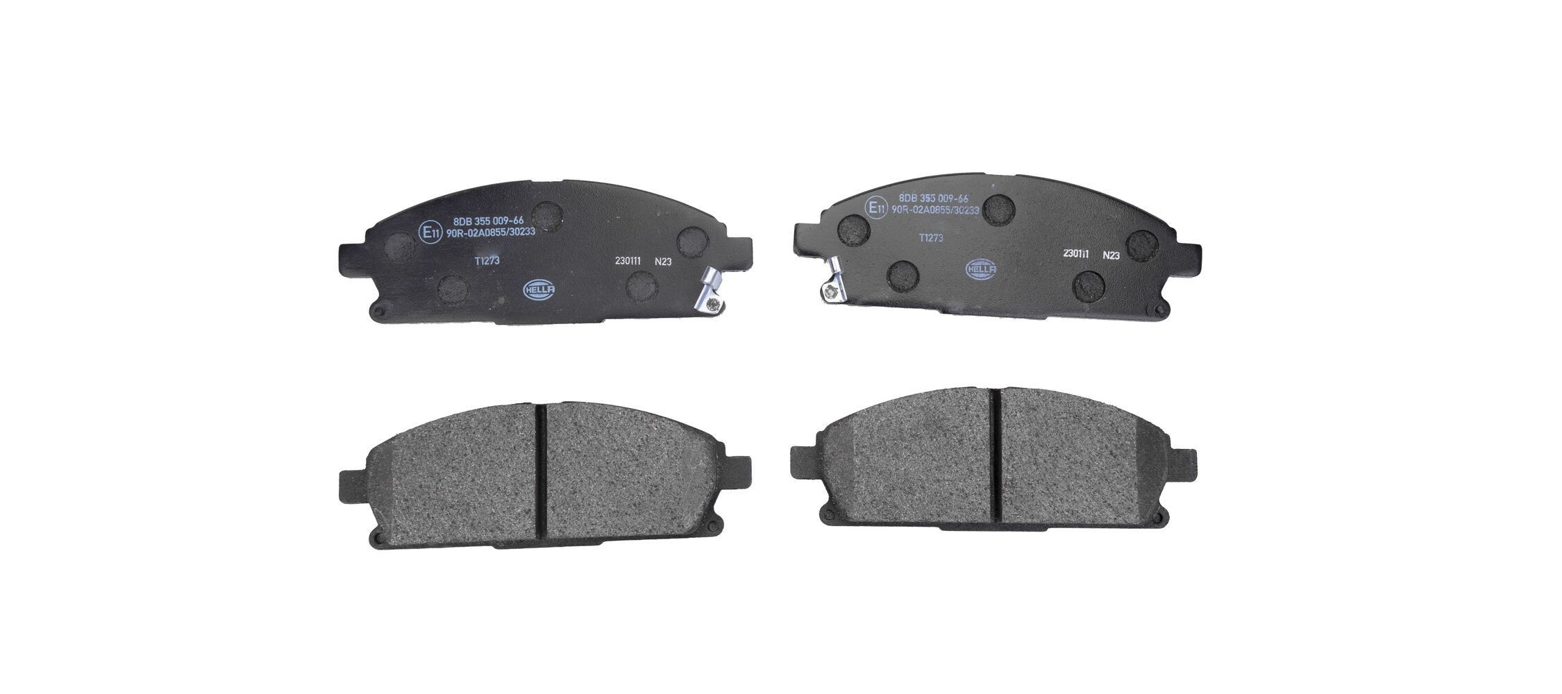 HELLA 8DB 355 009-661: Piduriklotsid