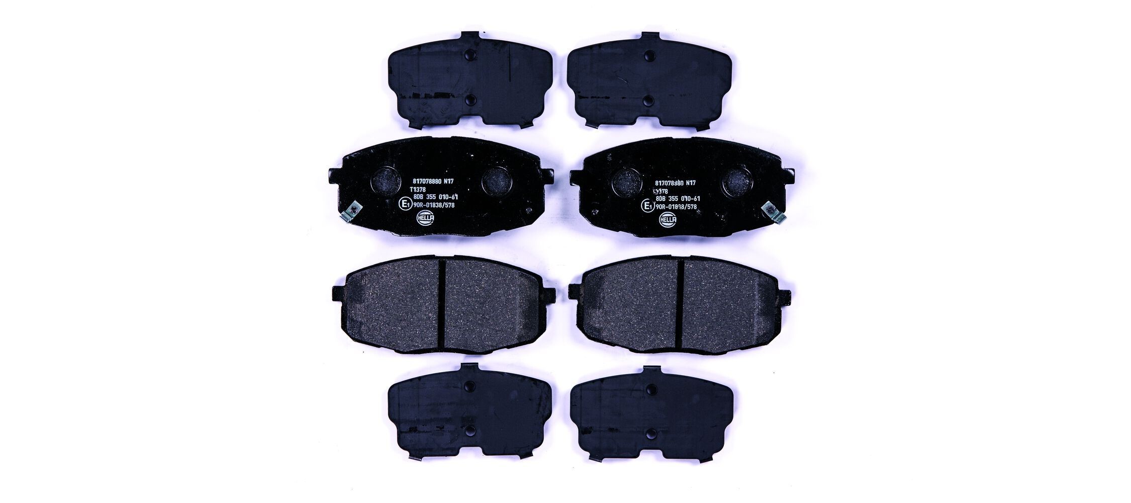 HELLA 8DB 355 010-611: Piduriklotsid