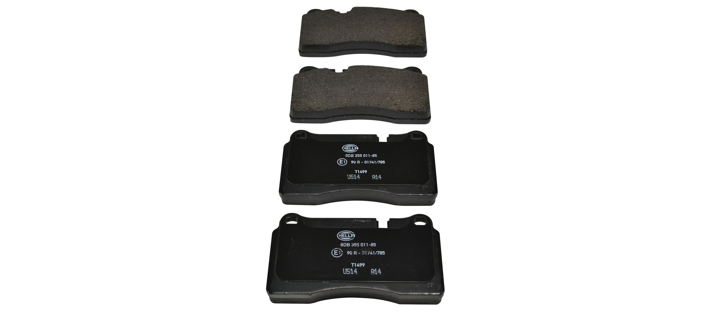 HELLA 8DB 355 011-851: Piduriklotsid