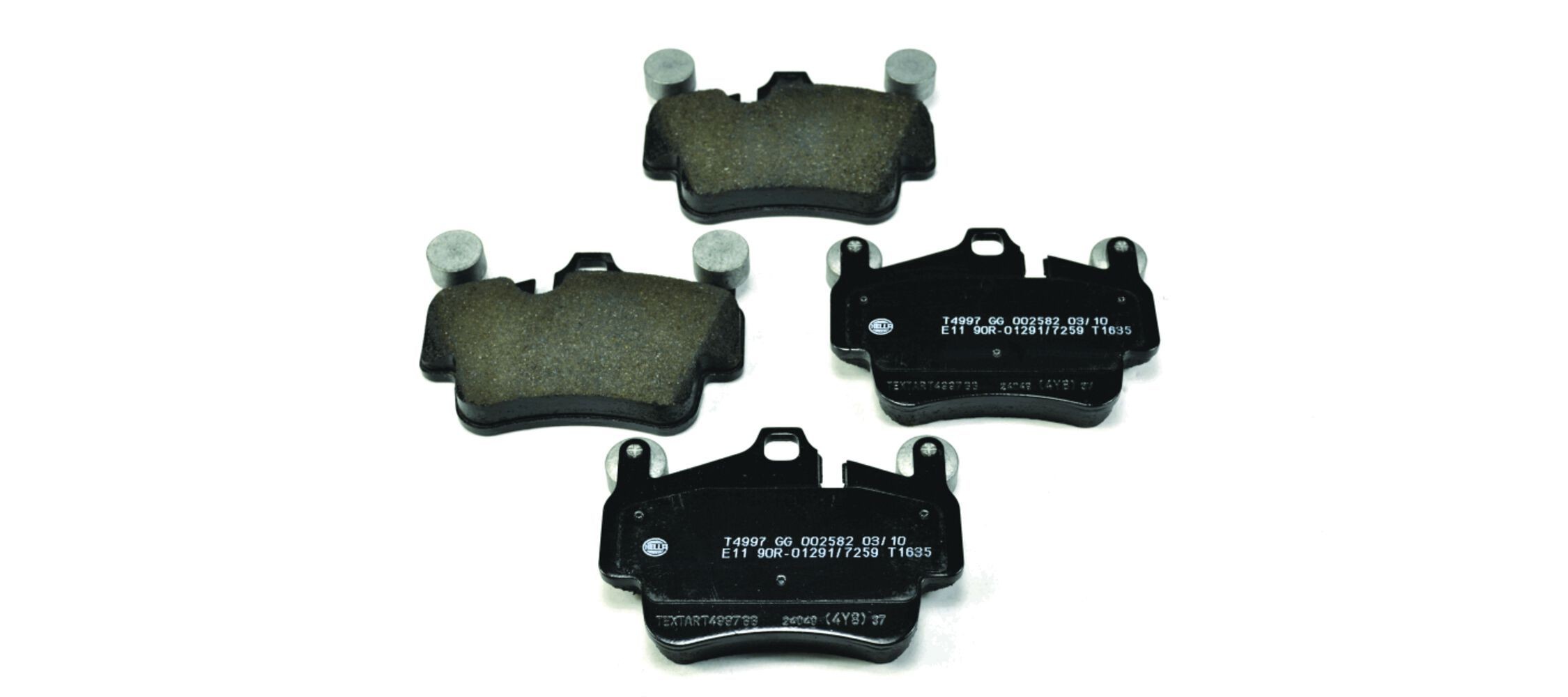 HELLA 8DB 355 012-721: Piduriklotsid