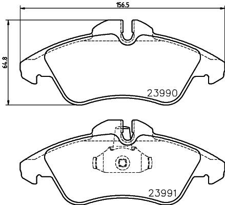 HELLA PAGID 8DB 355 014-481: Piduriklotsid koos lisadega