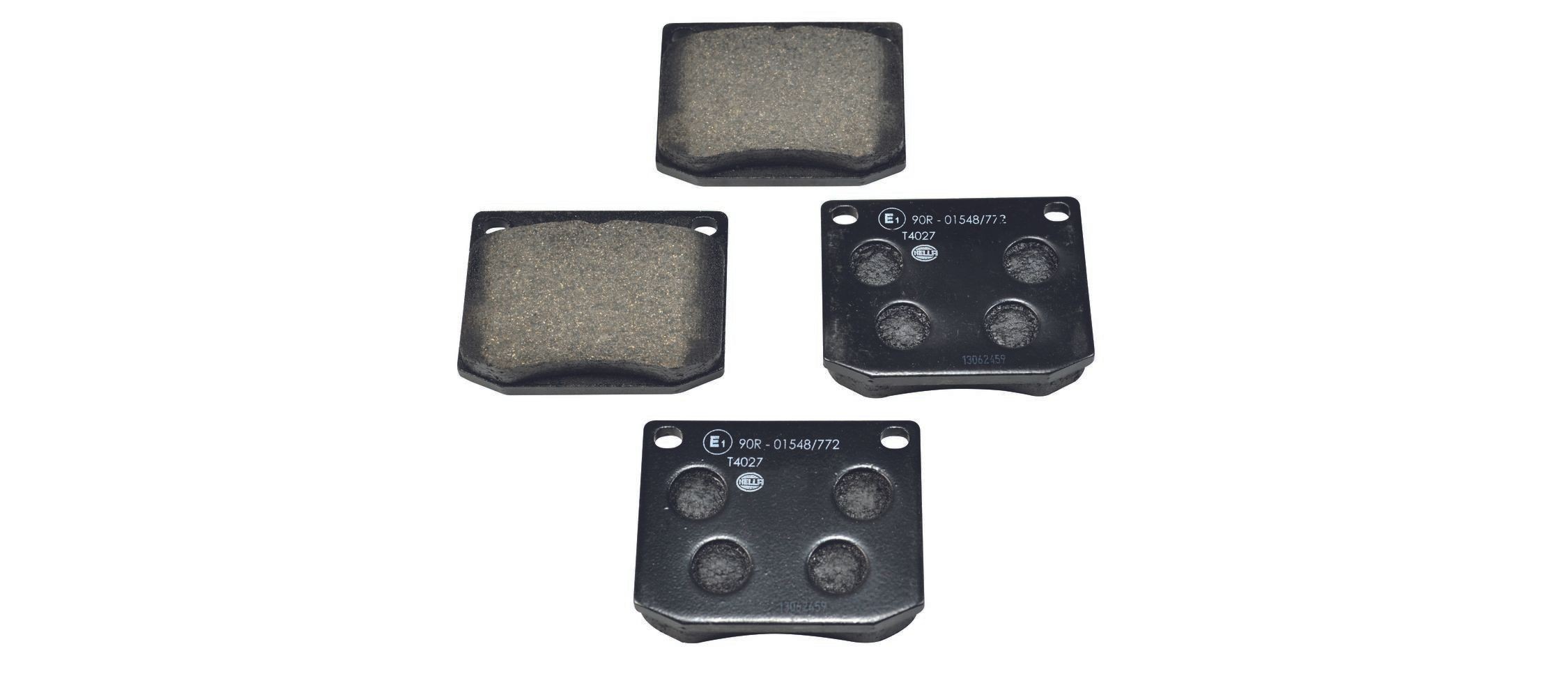 HELLA 8DB 355 017-381: Kit pastiglie freni