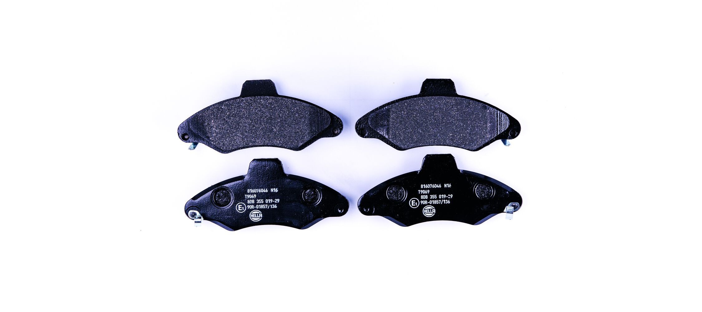 HELLA 8DB 355 019-291: Piduriklotsid