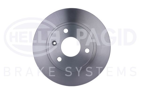 HELLA PAGID 8DD 355 101-451: Δισκόπλακα Ø: 238mm, πλήρες, Ø: 238mm, χωρίς πλήμνη, χωρίς ρουλεμάν τροχού, χωρίς μπουλόνια στερέωσης τροχού