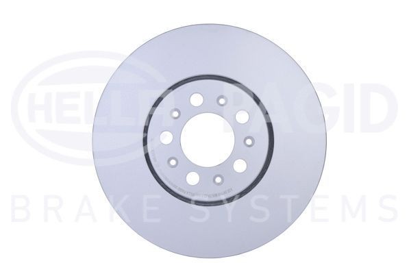 HELLA PAGID 8DD 355 107-611: Bromsskiva PRO Ø: 288mm, externt ventilerad, Ø: 288mm, belagd, utan hjulvnav, utan hjullager, utan hjulbultar