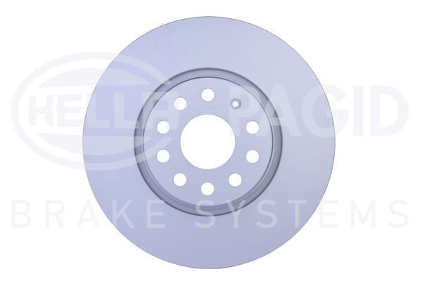 HELLA PAGID 8DD 355 109-521: Δισκόπλακα PRO Ø: 312mm, εσωτερικά αεριζόμενο, Ø: 312mm, με επίστρωση, χωρίς πλήμνη, χωρίς ρουλεμάν τροχού, χωρίς μπουλόνια στερέωσης τροχού