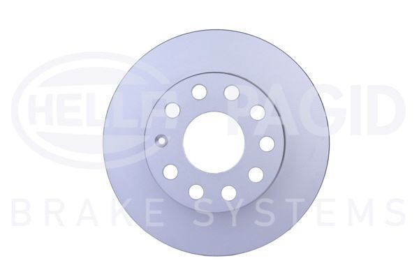HELLA PAGID 8DD 355 109-641: Stabdžių diskas PRO Ø: 256mm, visiškai, Ø: 256mm, padengta, be rato stebulės, be rato guolio, be rato tvirtinimo smeigių
