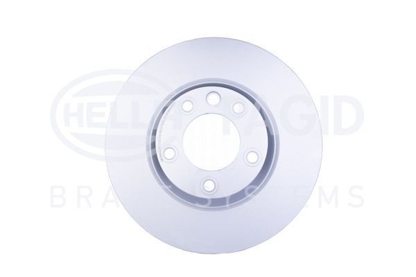 HELLA PAGID 8DD 355 109-781: Bromsskiva PRO Ø: 350mm, ventilerad invändigt, Ø: 350mm, belagd, utan hjulvnav, utan hjullager, utan hjulbultar