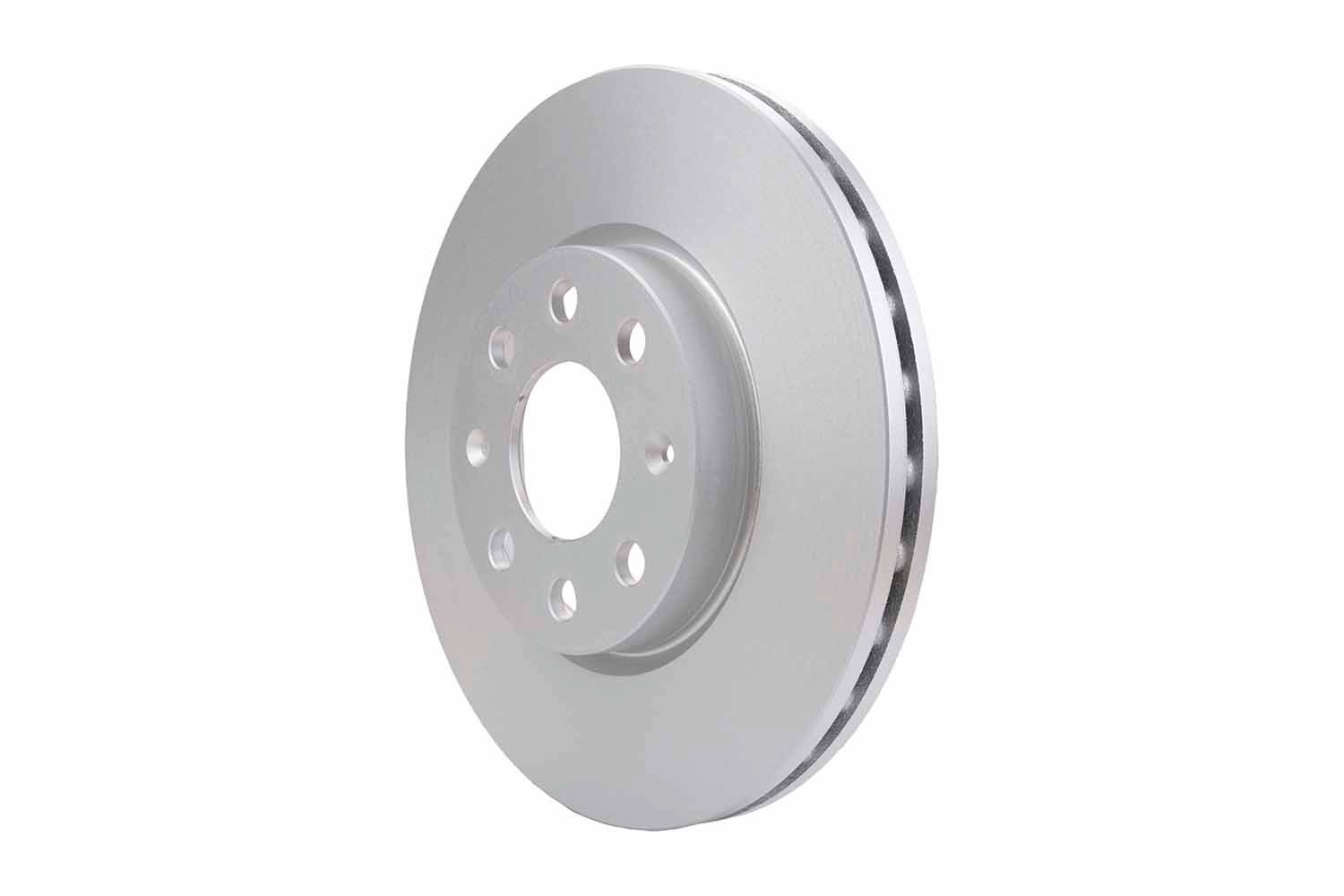 HELLA 8DD 355 112-581: Bremseskive Ø: 257mm, indvendigt ventileret, Ø: 257mm, coatet, uden hjulnav, uden hjullejer, uden hjulbolte PRO