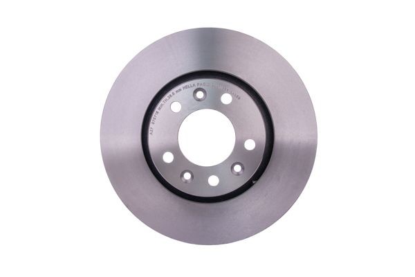 HELLA 8DD 355 113-661: Piduriketas Ø: 280mm, sisemine õhutus, Ø: 280mm, ilma rattakeskmeta, ilma rattakinnituspoltideta