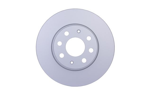 HELLA 8DD 355 114-351: Bremseskive Ø: 257mm, fuldstændigt, Ø: 257mm, coatet, uden hjulnav, uden hjulbolte PRO