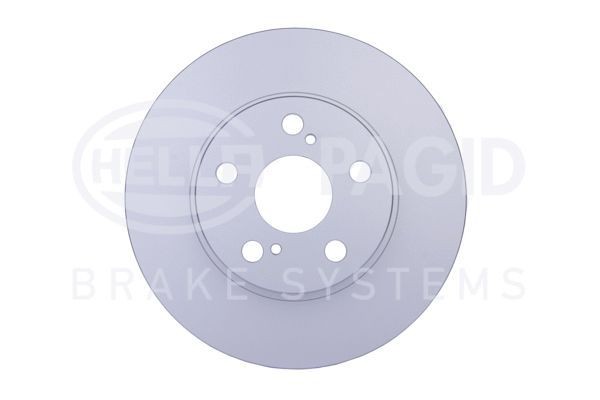 HELLA PAGID 8DD 355 115-691: Piduriketas PRO Ø: 255mm, sisemine õhutus, Ø: 255mm, kaetud, ilma rattakeskmeta, ilma rattalaagrita, ilma rattakinnituspoltideta