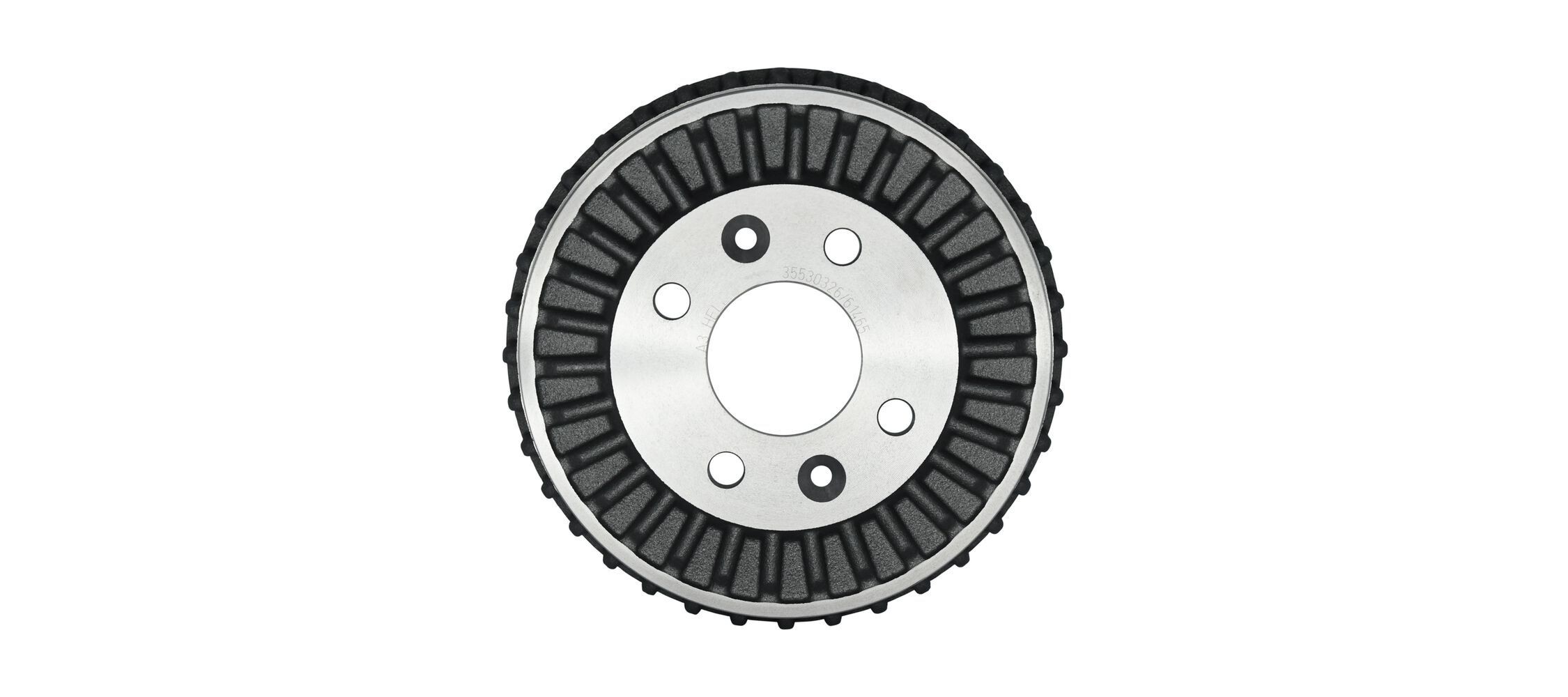 HELLA 8DD 355 117-341: Bremseskive Ø: 283mm, indvendigt ventileret, Ø: 283mm, coatet, uden hjulbolte, uden hjulnav PRO
