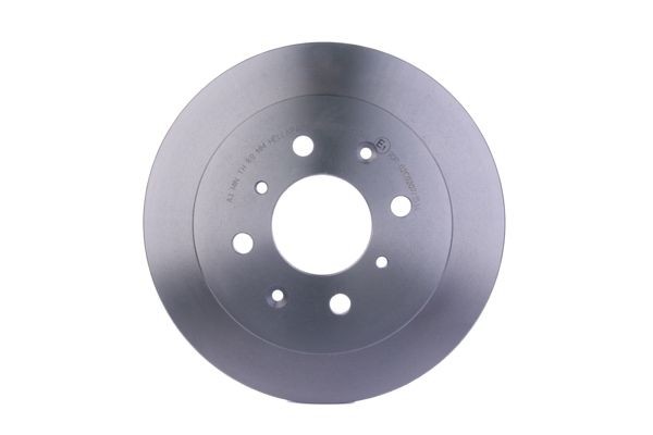 HELLA 8DD 355 117-871: Disco de freno Ø: 239mm, macizo, Ø: 239mm, sin buje de rueda, sin cojinete rueda, sin perno de sujeción de rueda