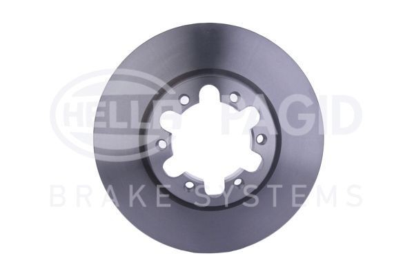 HELLA PAGID 8DD 355 118-481: Bromsskiva Ø: 290mm, ventilerad invändigt, Ø: 290mm, utan hjulvnav, utan hjullager, utan hjulbultar