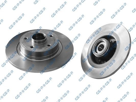 GSP 9230141: Piduriketas Tagasild vasakul, Tagasild paremal, Ø: 274mm, täis, Ø: 274mm, koos integreeritud ABS-anduriga