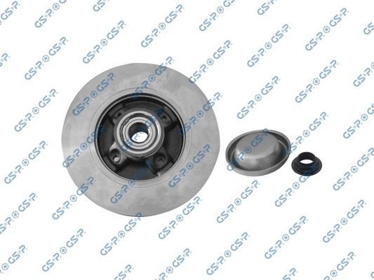 GSP 9230148K: Piduriketas Ø: 267,7mm, täis, Ø: 267,7mm, koos integreeritud ABS-anduriga