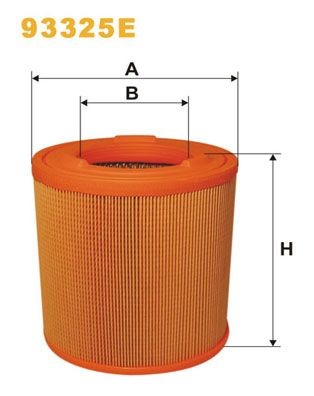WIX FILTERS 93325E: Gaisa filtrs