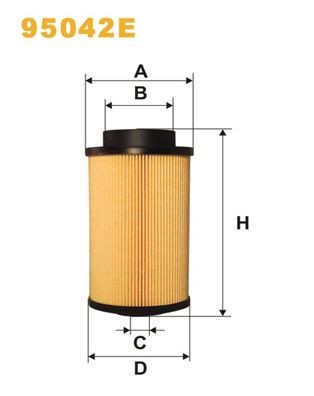 WIX FILTERS 95042E: Filtro carburante