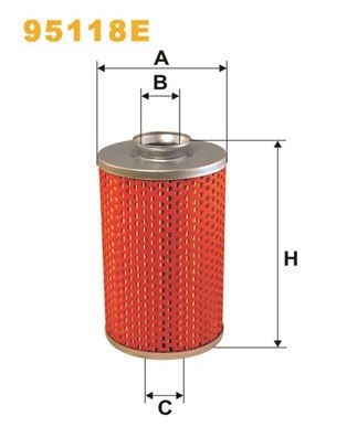 WIX FILTERS 95118E: Kuro filtras