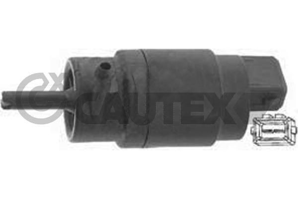 CAUTEX 954624: Waschwasserpumpe, Scheibenreinigung 12V, für Scheibenreinigungsanlage