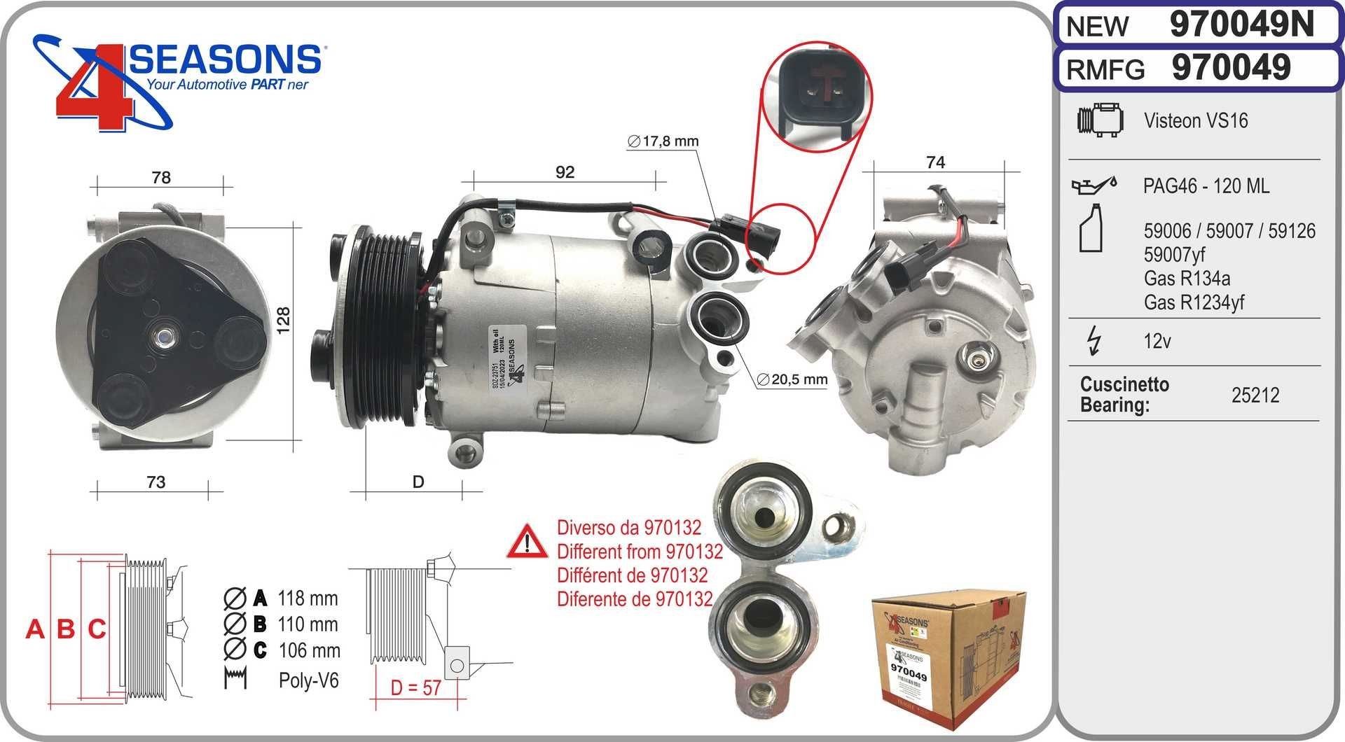 AHE 970049: Kliimakompressor