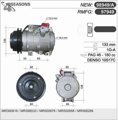 AHE 97949: Kliimakompressor