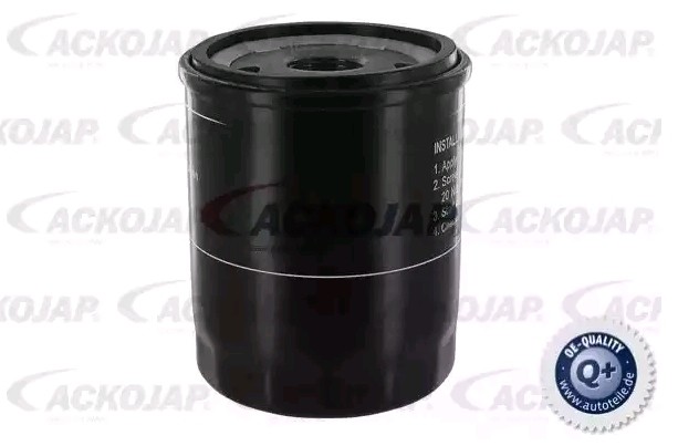 ACKOJA A37-0500: Filtro olio Green Mobility Parts con una valvola blocco arretramento