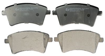 DENCKERMANN B110951 Bremsbeläge Vorderachse